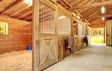 Hollin Hall stable construction leads
